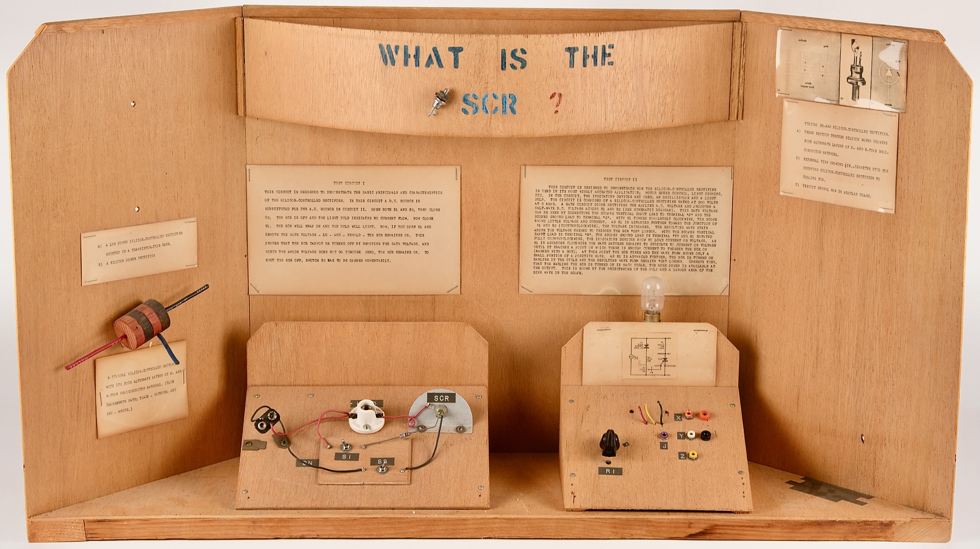 Steve Jobs’s 1968 science-fair project explaining a silicon-controlled rectifier